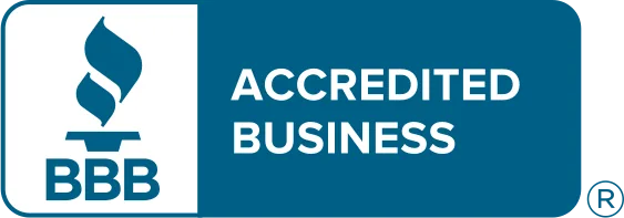Better Business Bureau accredited business badge