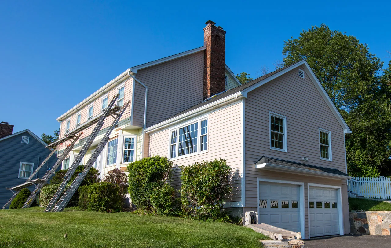 New siding installed on a Twin Cities home by BN Exteriors
